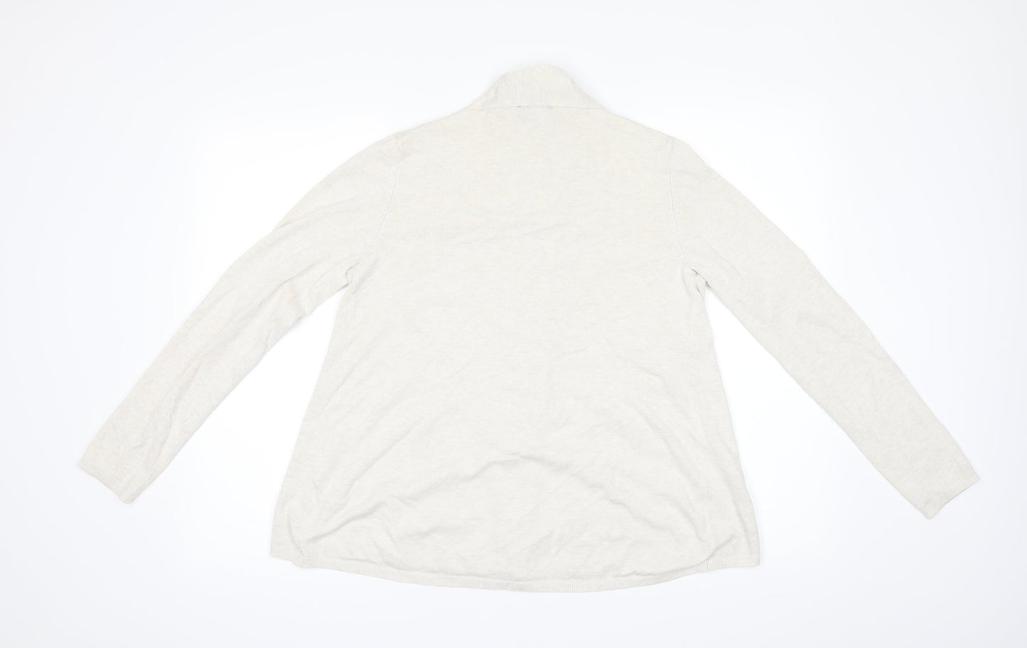 Papaya Womens White   Cardigan Jumper Size 12