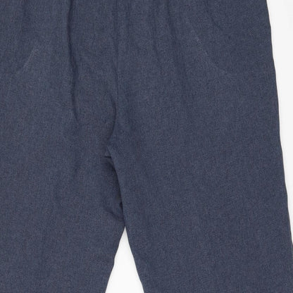 Bonmarché Womens Blue Trousers Size 16 L23 in