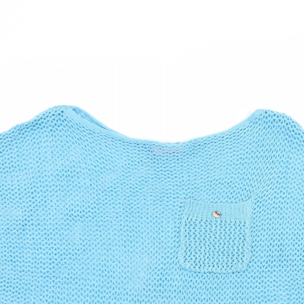 sua Womens Blue   Basic T-Shirt Size M