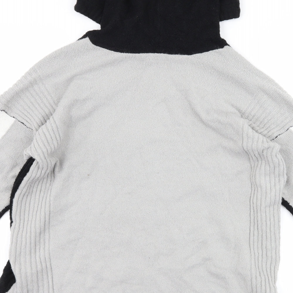 Select Womens Black   Pullover Hoodie Size 12