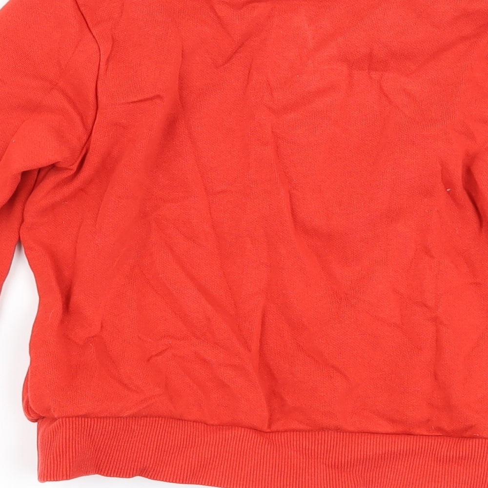 George Boys Red   Pullover Jumper Size 18-24 Months  - Dinosaur