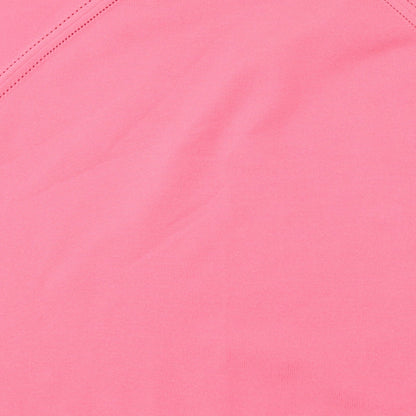Brand and care label for brettles women’s pink basic t-shirt, size UK 14