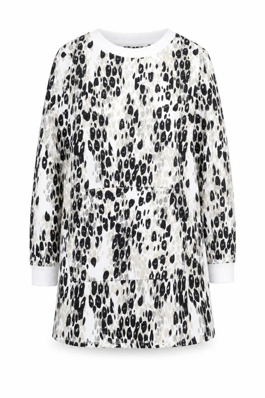Capsule Womens Beige Animal Print Jumper Dress Size 10