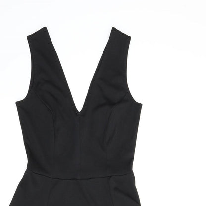 Womens Black   A-Line  Size 8
