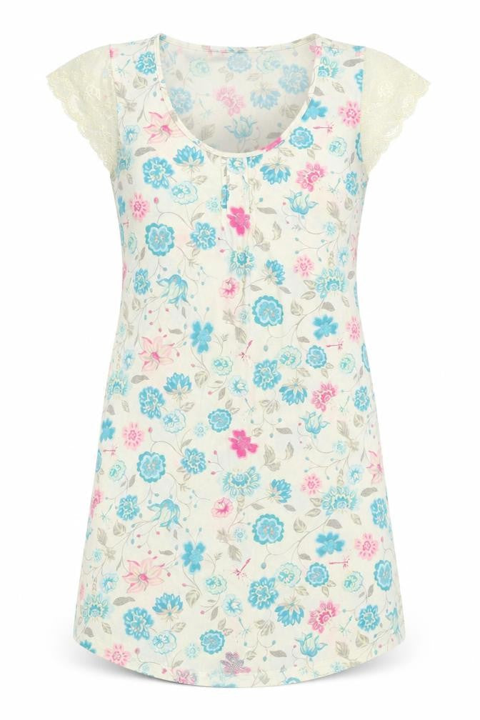 TU Womens Ivory Floral  Capri Dress Size 10