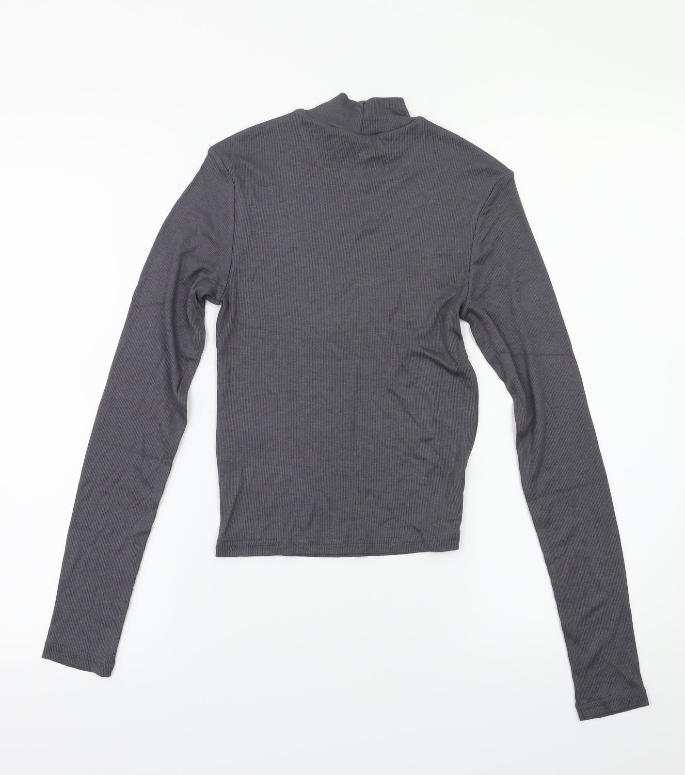 H&M Womens Grey   Basic T-Shirt Size XS