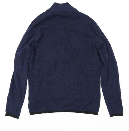 Back view of Next women’s blue full zip jumper, size L