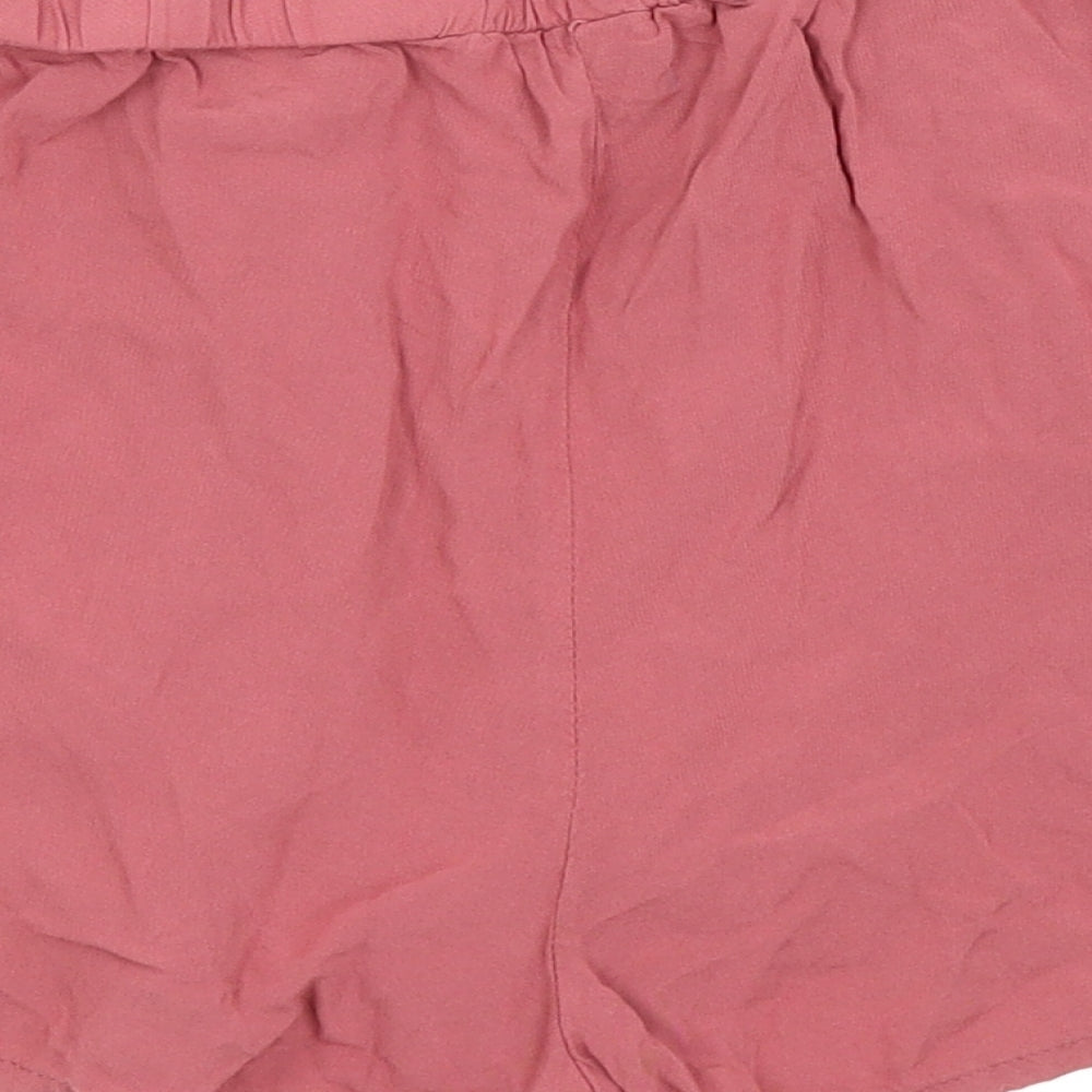 Primark Womens Pink   Hot Pants Shorts Size 10