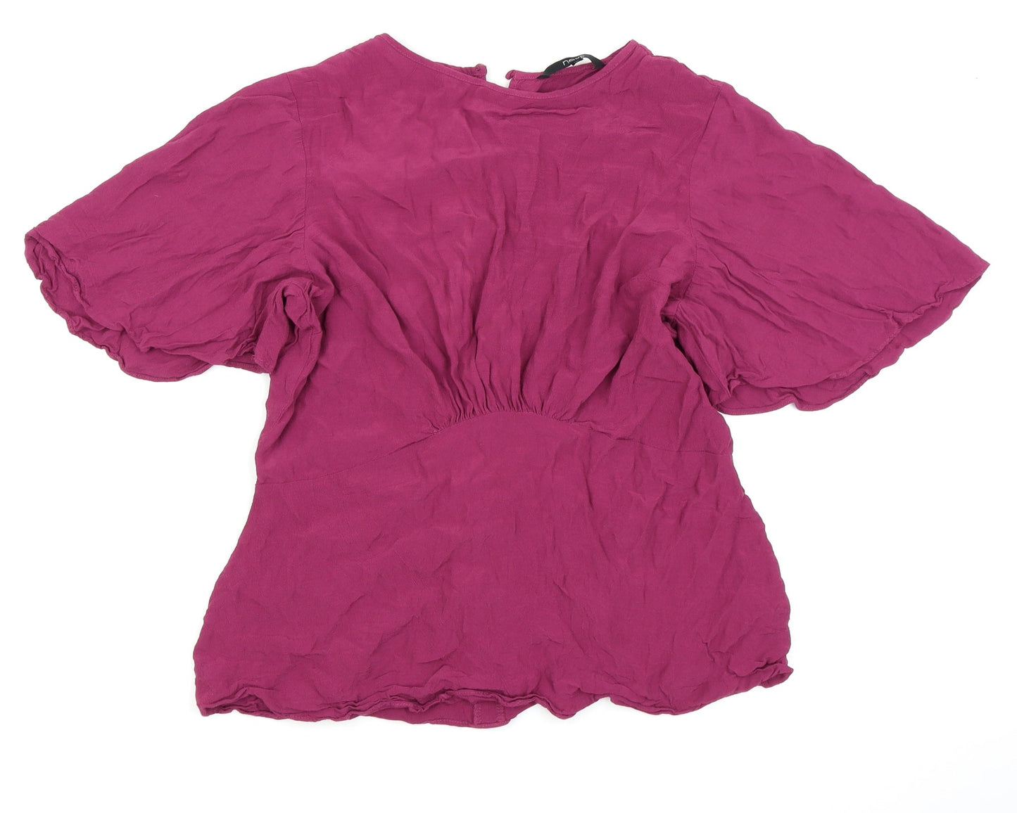 NEXT Womens Purple   Basic Button-Up Size 14