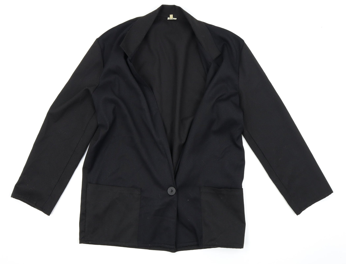 Preworn Womens Black   Jacket Blazer Size 12