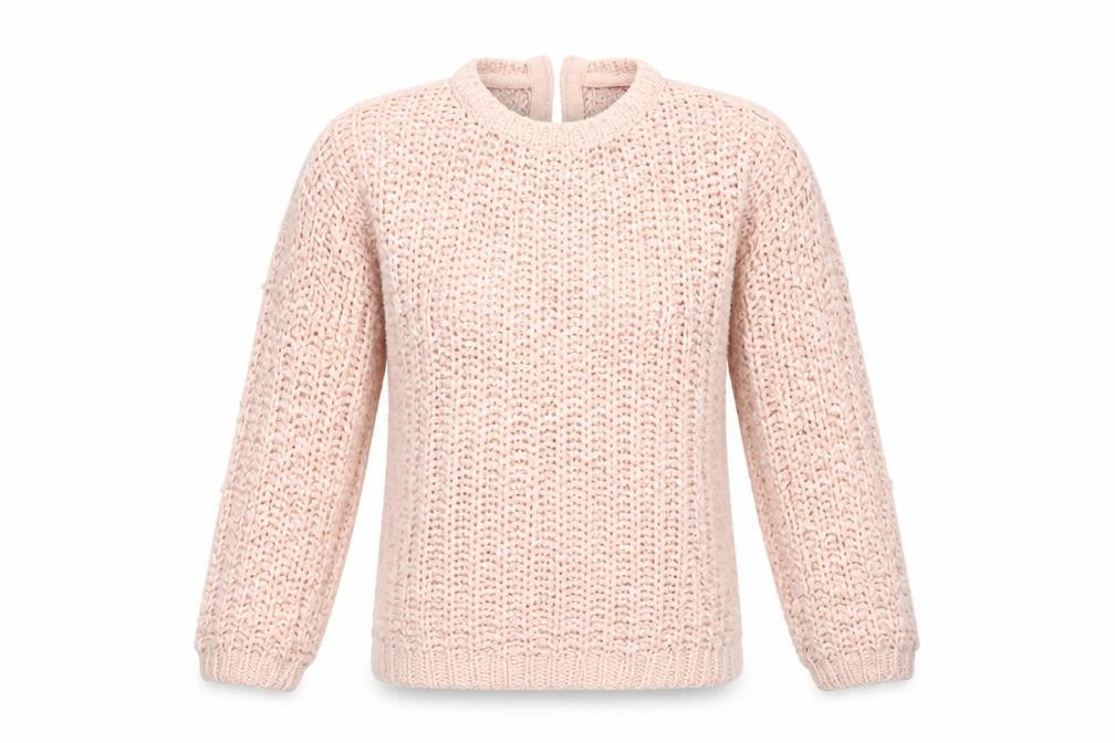 Young Dimension Boys Pink  Knit Pullover Jumper Size 12-13 Years