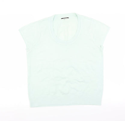 Additional front view of George women’s green jumper, size UK 14