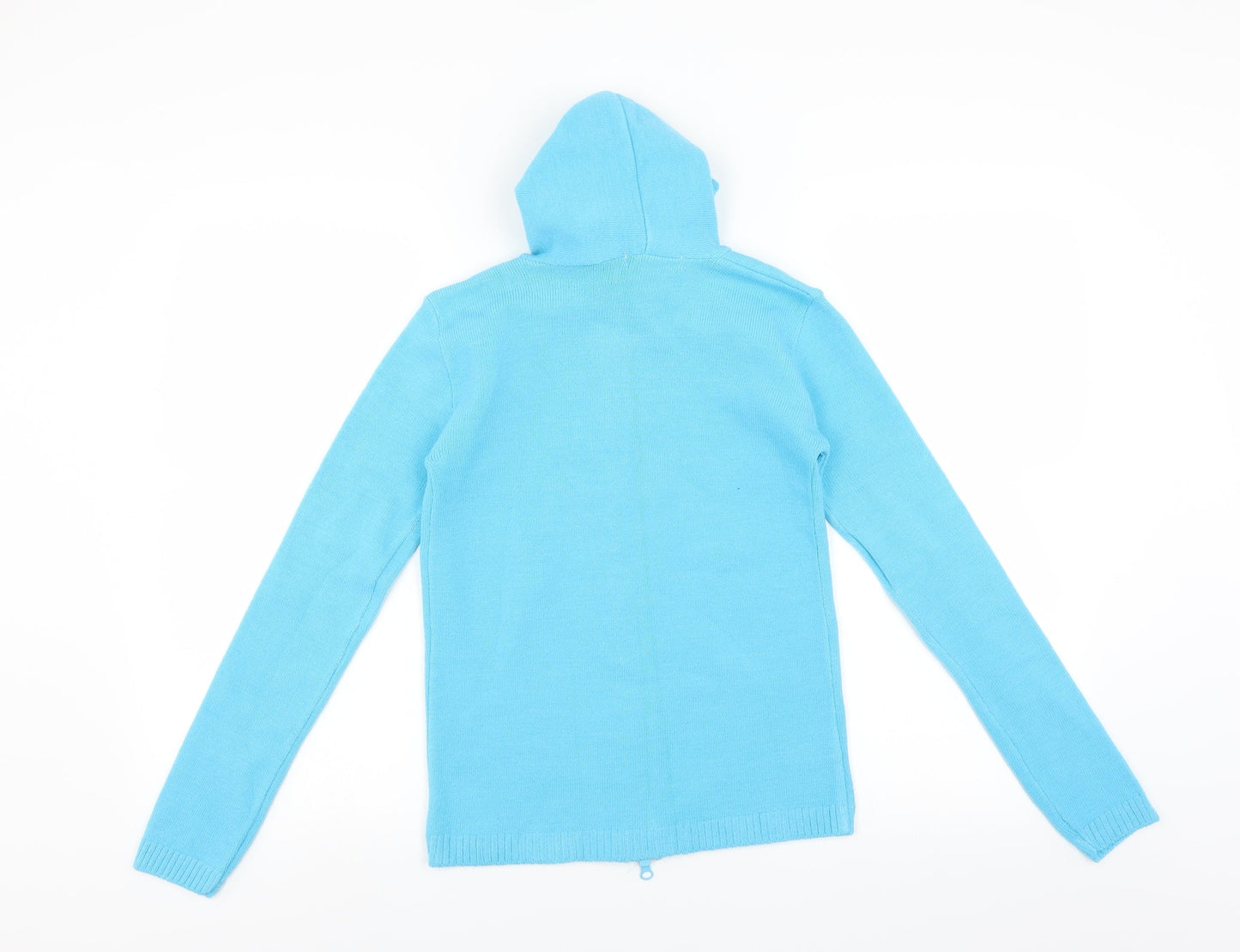 Glimpse Womens Blue   Full Zip Hoodie