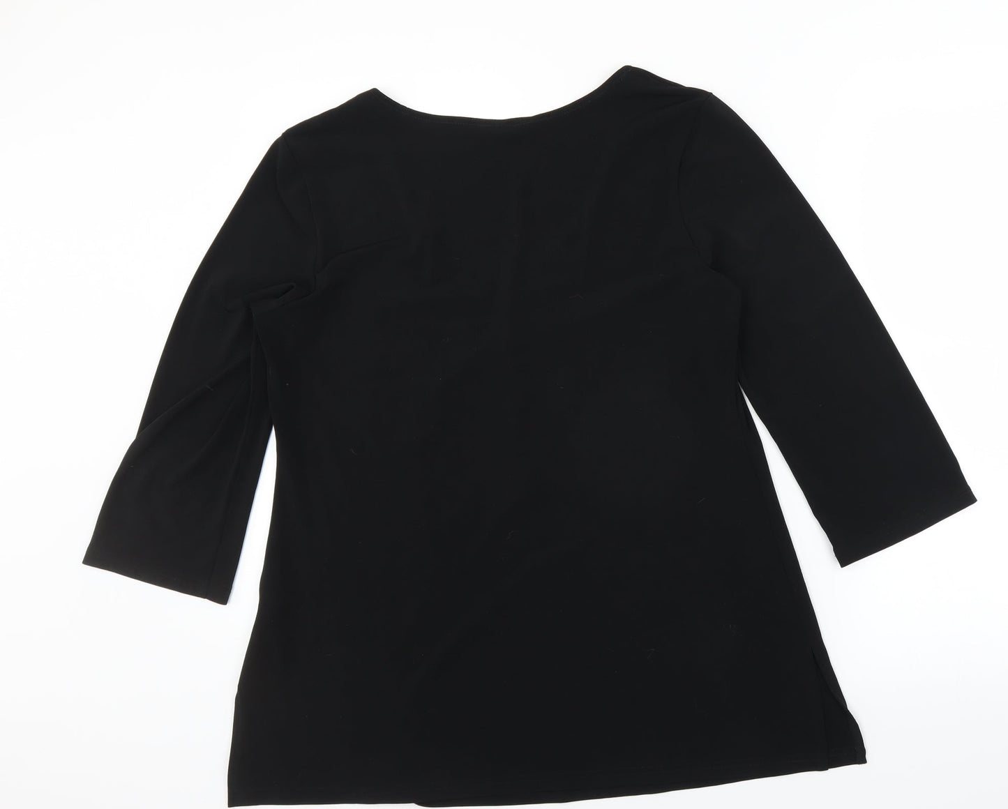 Agenda Womens Black   Basic Blouse Size 16