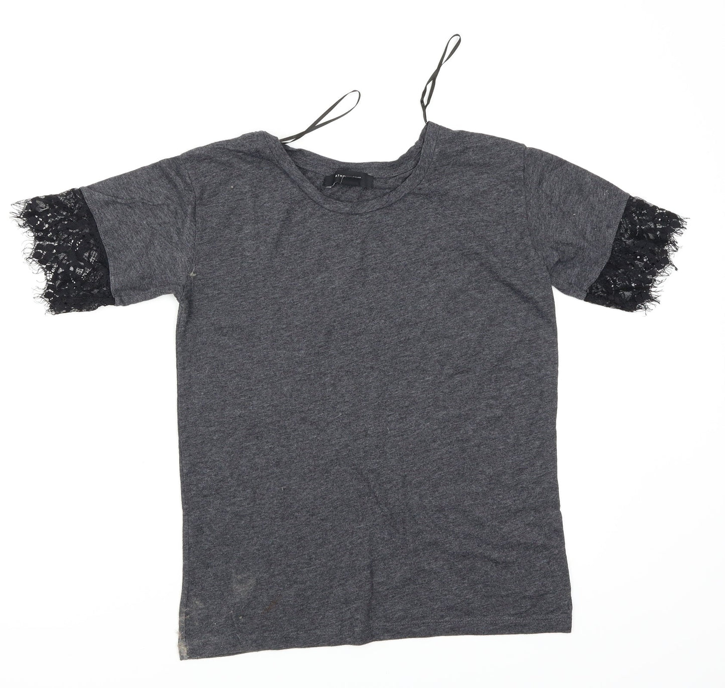 Atmosphere Womens Grey   Basic T-Shirt Size 6