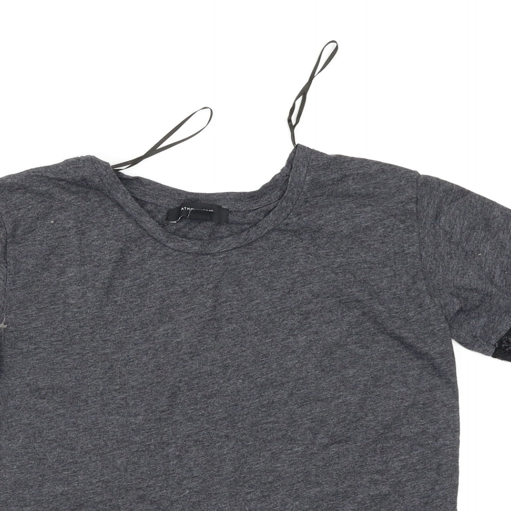 Atmosphere Womens Grey   Basic T-Shirt Size 6