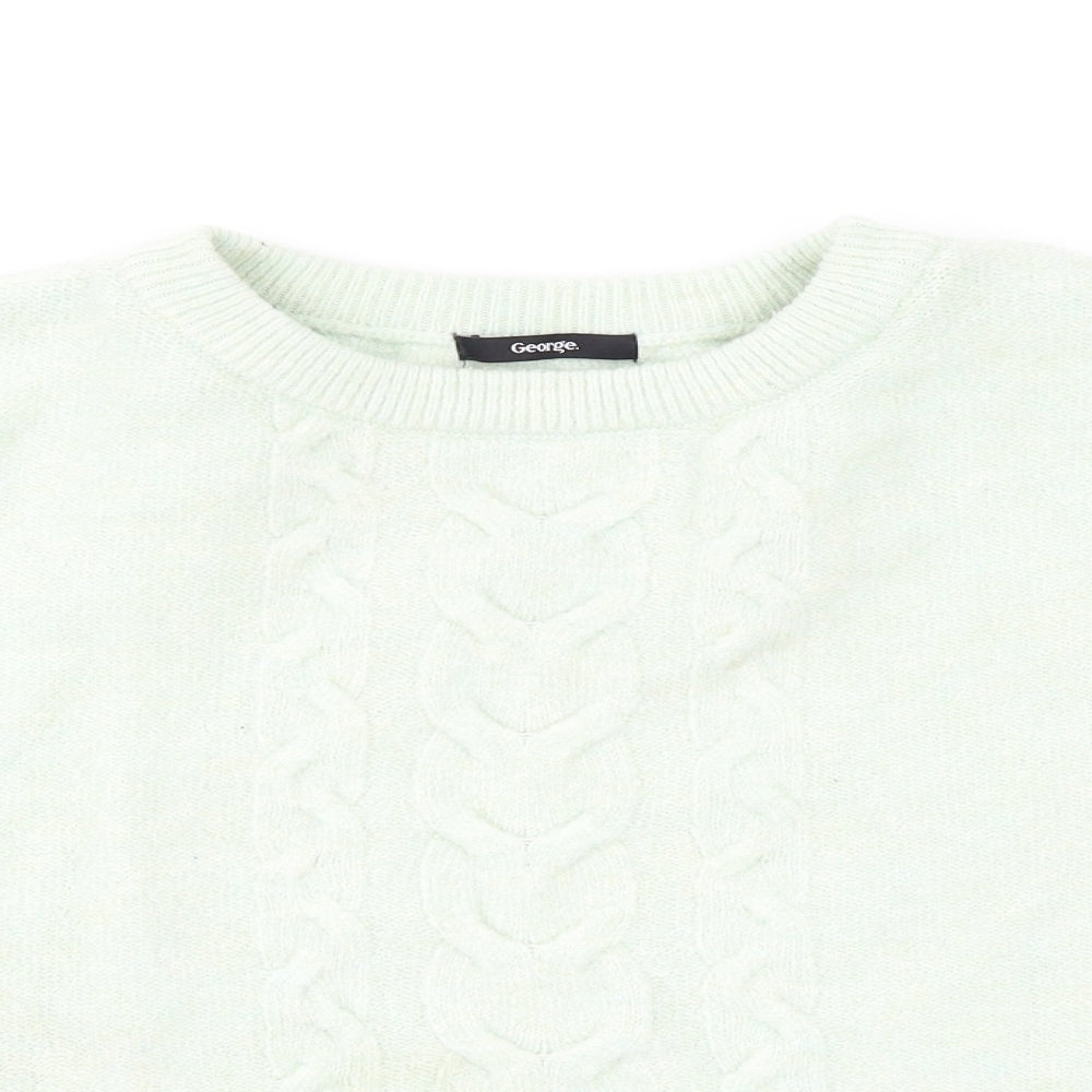 George Womens Green   Pullover Jumper Size 12