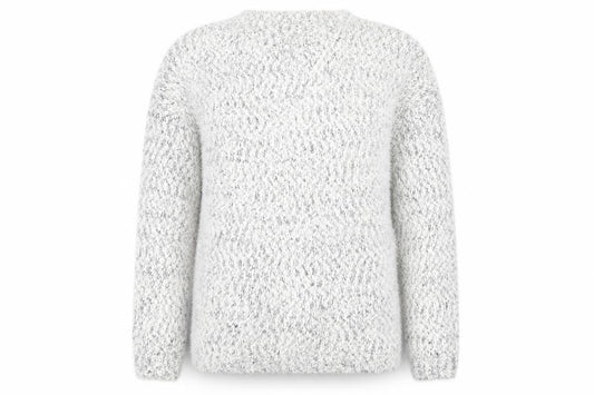 Front view of Atmosphere women’s grey jumper, size UK 14