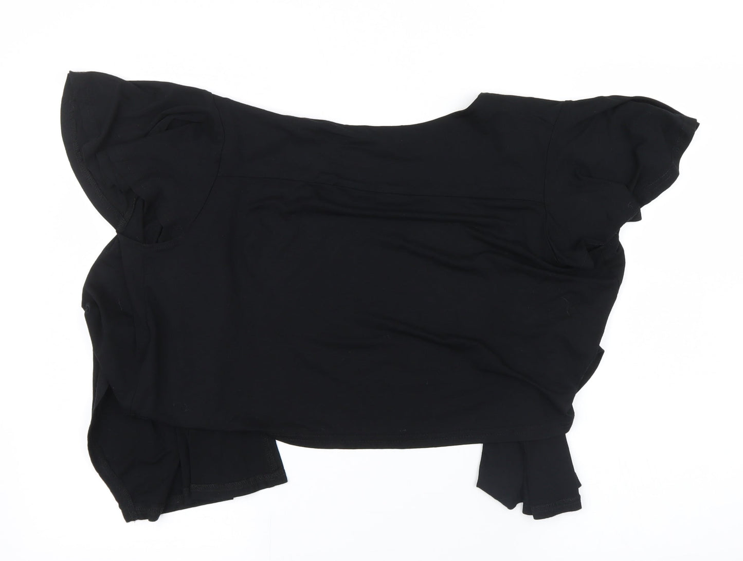 Evans Womens Black   Cardigan Jumper Size 16