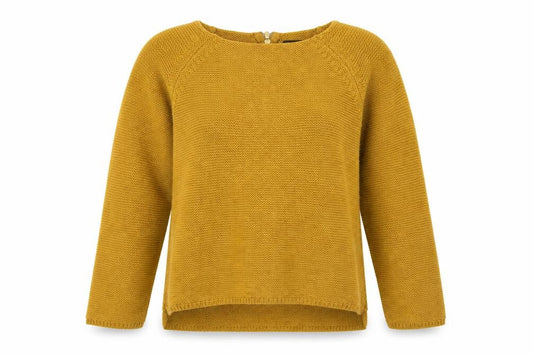 Front view of Atmosphere women’s brown jumper, size UK 8