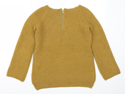 Back view of Atmosphere women’s brown jumper, size UK 8