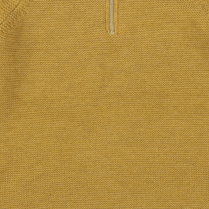 Brand and care label for Atmosphere women’s brown jumper, size UK 8
