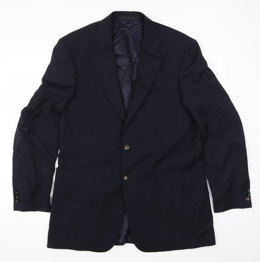 Marks and Spencer Mens Blue   Jacket Suit Jacket Size 40