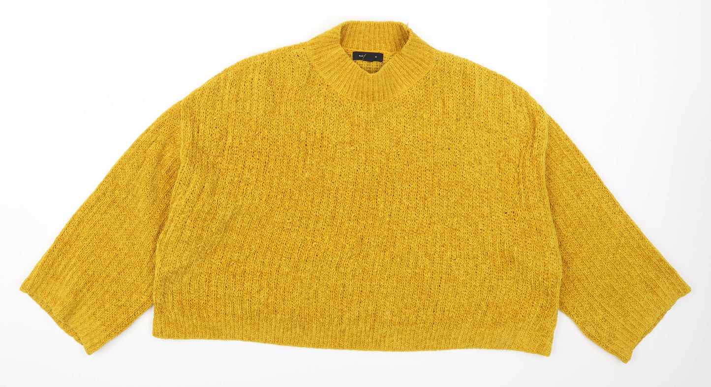 New Look Womens Yellow   Pullover Jumper Size L