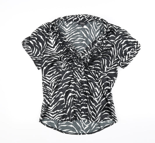 Star Womens Black   Basic Blouse Size 12