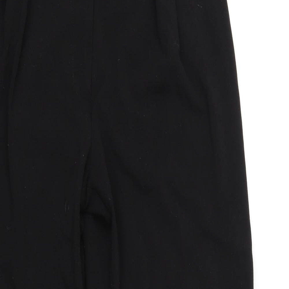 F&F Womens Black   Trousers  Size 10 L31 in