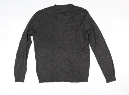 Back view of Tu women’s grey jumper, size M