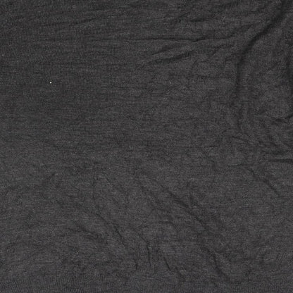 Brand and care label for Tu women’s grey jumper, size M