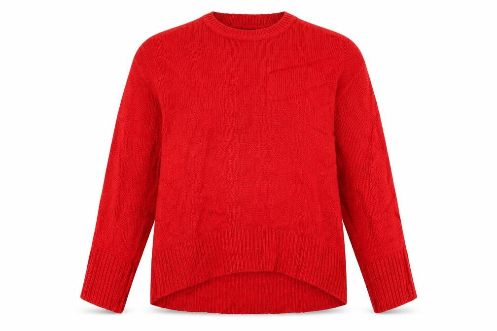 New Look Womens Red   Pullover Jumper Size L