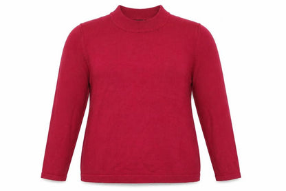 Front view of Origionals women’s purple jumper, size UK 18