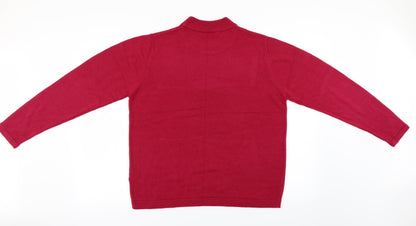 Back view of Origionals women’s purple jumper, size UK 18