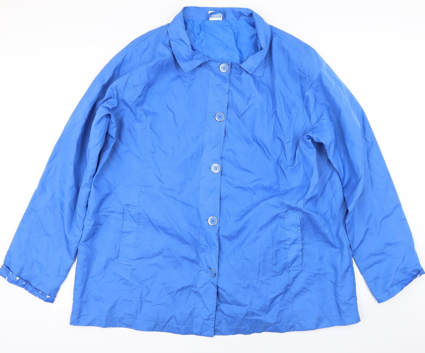 Anne De Lancay  Womens Blue   Jacket  Size 22
