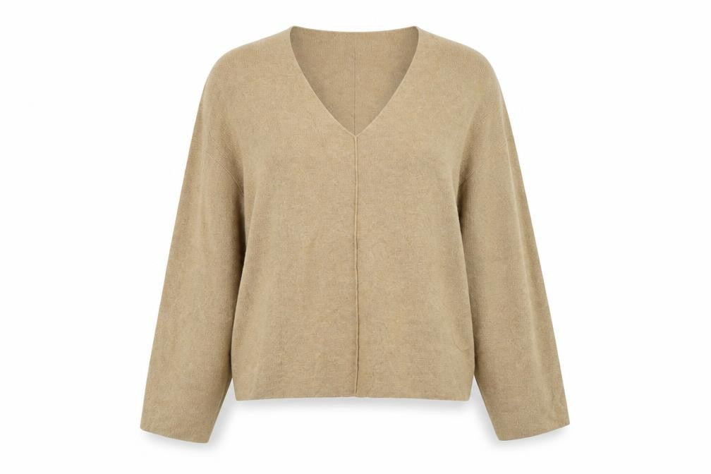 H&M Womens Beige   Pullover Jumper Size S