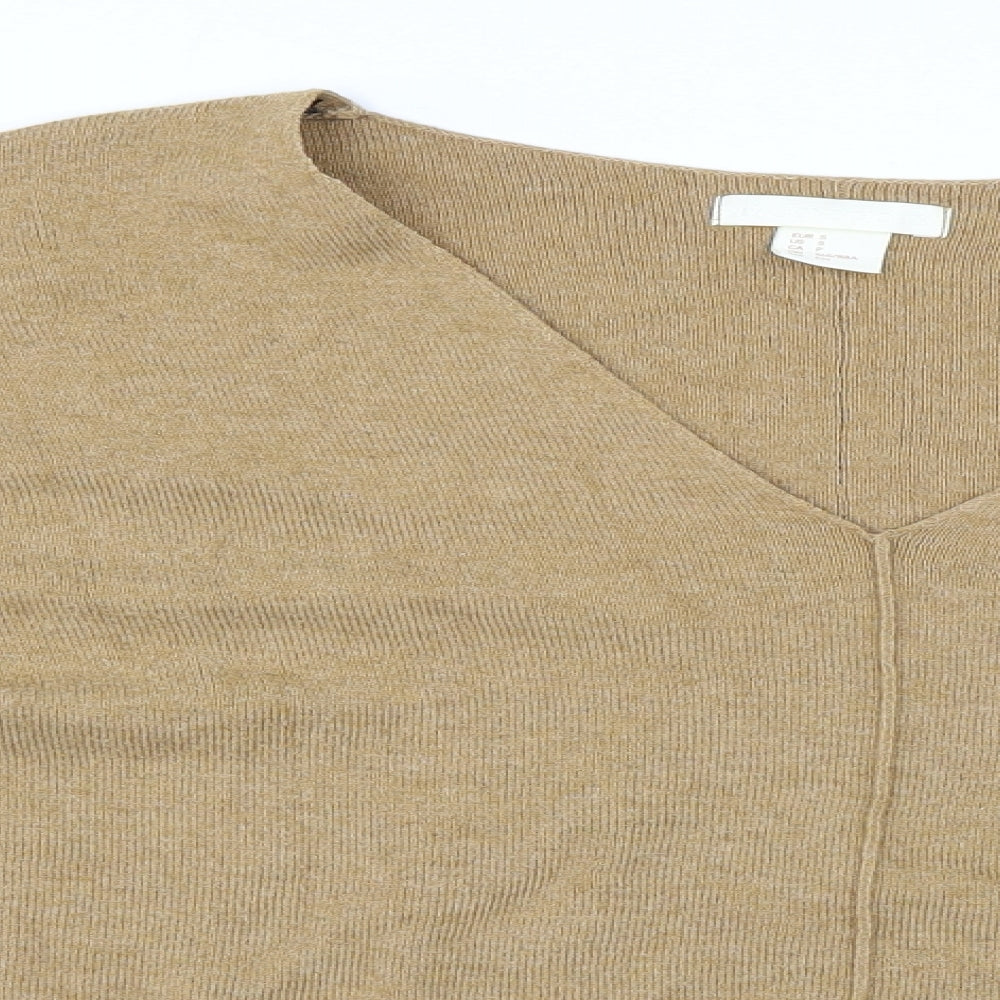 H&M Womens Beige   Pullover Jumper Size S