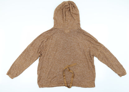 Back view of Next women’s brown jumper, size UK 16