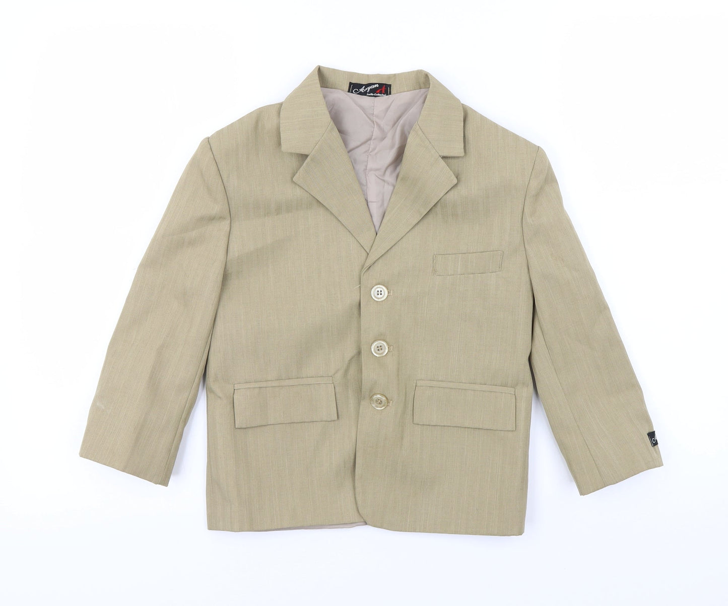Preworn Womens Beige   Jacket Blazer Size 6