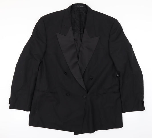 The Label Mens Blue   Jacket Blazer Size 44