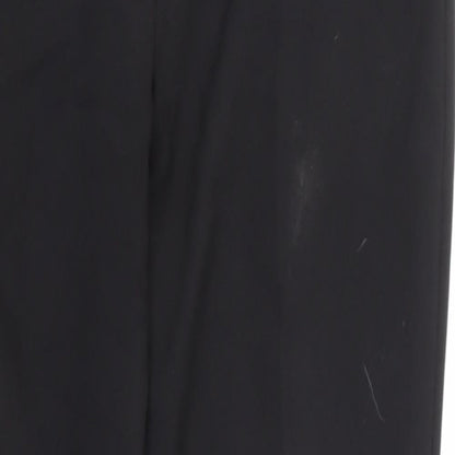Close-up detail of George women’s black trousers, size UK 12
