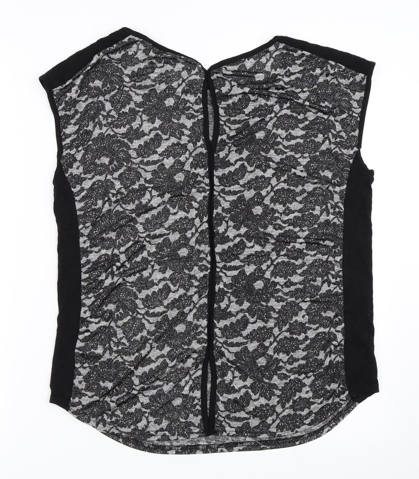 Oasis Womens Black   Basic Blouse Size M