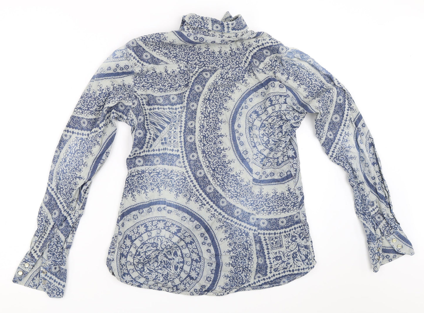 Poggio Woman Womens Blue   Basic Blouse Size 36