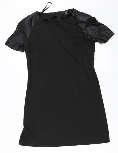 Preloved AX Paris Womens Black   Shift  Size 12 - Front