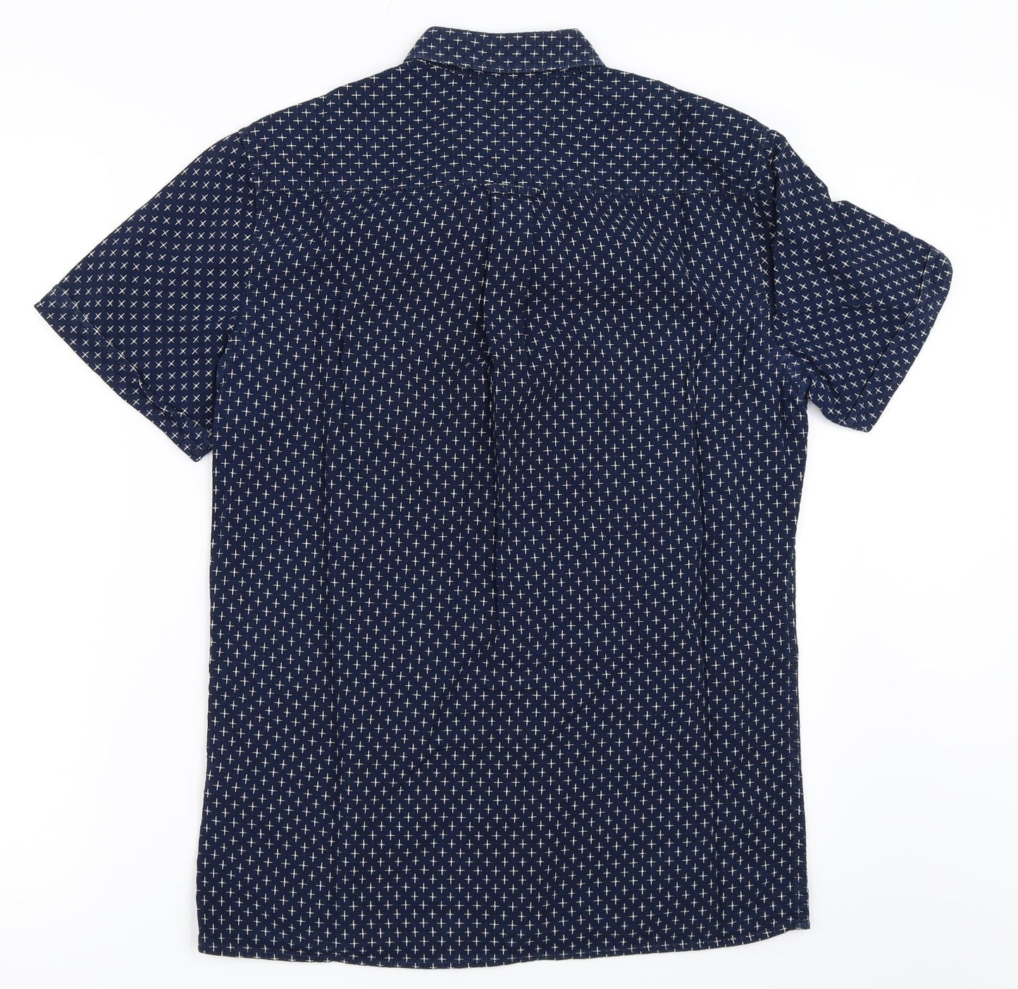 NEXT Mens Blue    Button-Up Size S