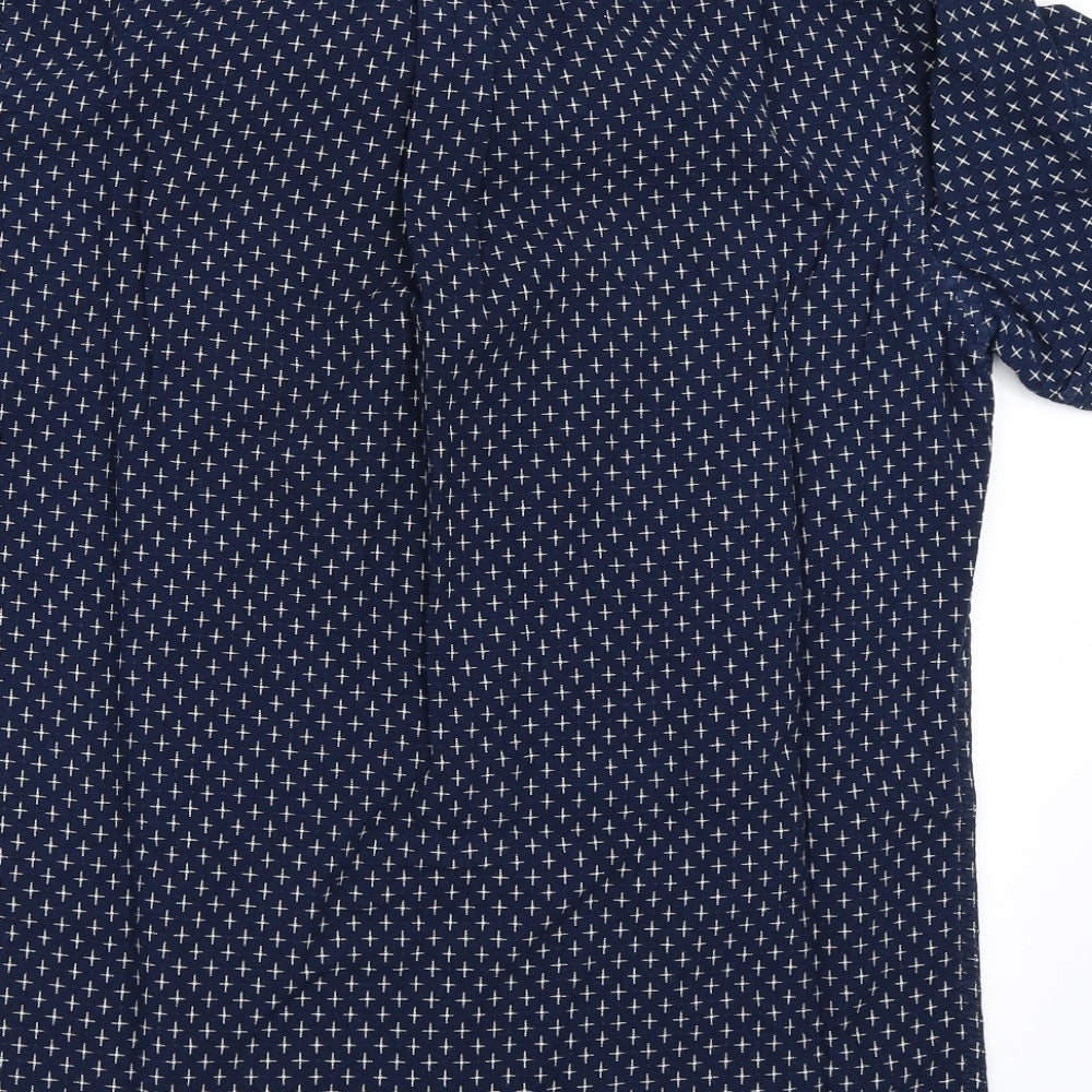 NEXT Mens Blue    Button-Up Size S