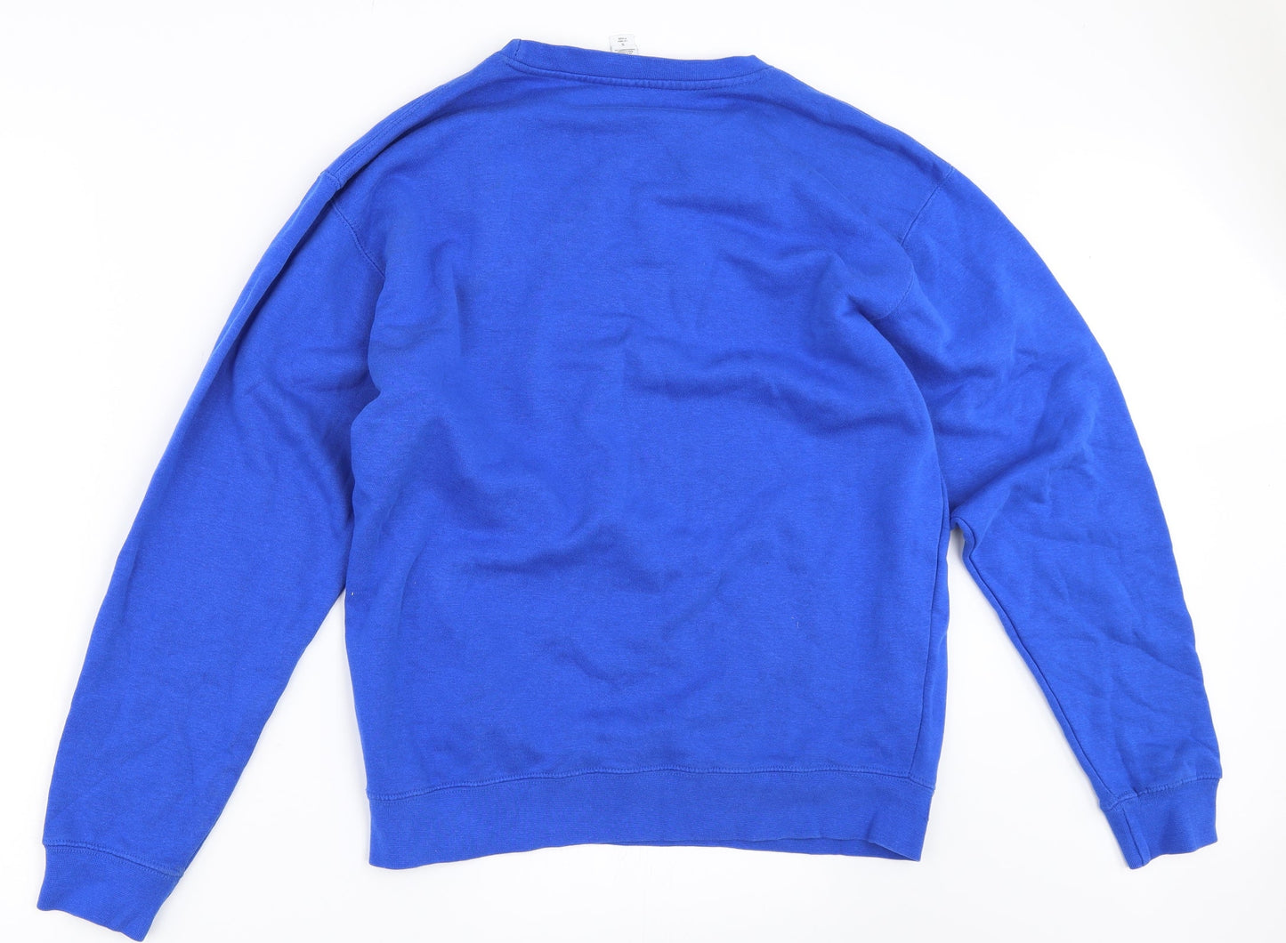 Lane Seven Mens Blue   Pullover Sweatshirt Size S  - plastic kills