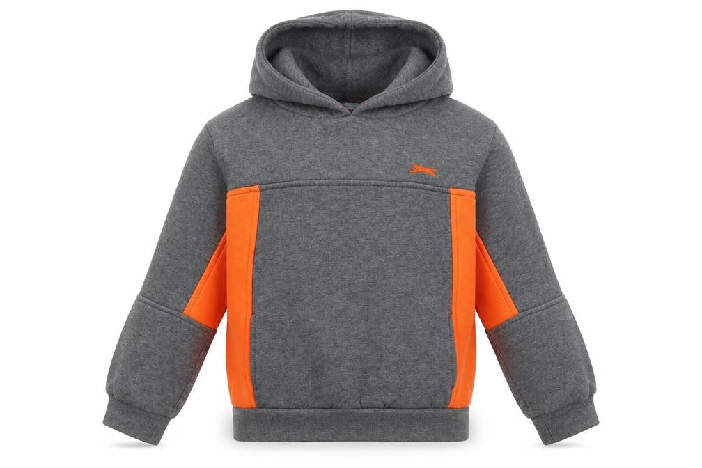Slazenger Boys Grey   Pullover Hoodie Size 5-6 Years