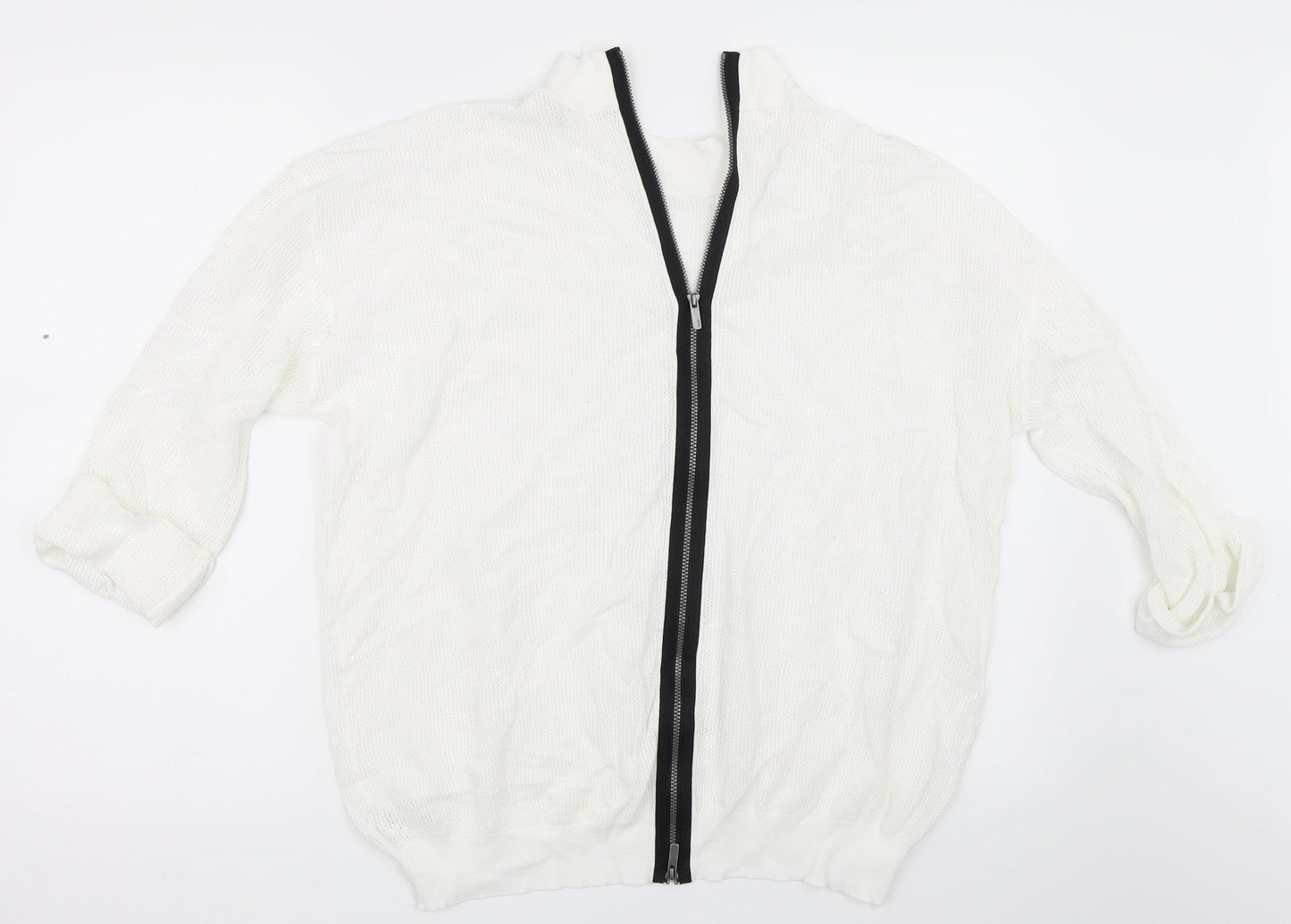 NEXT Womens Ivory   Basic T-Shirt Size 12